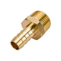 Штуцер пневматический наруж. резьба 1/2- елочка 10мм Эврика ER-MH08/06 935765