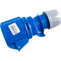 Кабельная розетка PCE 32А 230V 1P+N+E IP44 223-6