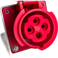 Настенная розетка PCE 16А 400V 3P+E IP67 1142-6