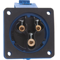 Встраиваемая розетка PCE 32А 230V 1P+N+E IP44 323-6