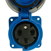 Встраиваемая розетка PCE 63А 230V 1P+N+E IP67 333-6