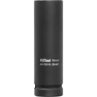Головка ударная шестигранная удлиненная (16 мм; 1/2DR) AV Steel AV-720116