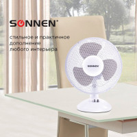 Настольный вентилятор SONNEN TF-25W-23, 451038
