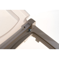 Рамка Legrand с защитной крышкой IP44 Legrand Etika слоновая кость 672560