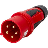 Кабельная вилка PCE 32А 380V 3P+N+E IP44 GRIP 0253-6