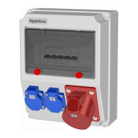 Навесной щит с розетками ALPENBOX 0010009