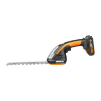 Ножницы для стрижки травы и кустарников WORX 1х2.0 Ач и ЗУ WG801E