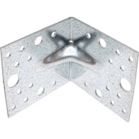 Усиленный уголок Rock RKPL13 80х80х80х2,0 мм 20 шт. 406307