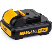 Аккумулятор для электроинструмента DeWalt (Li-Ion, 10.8В, 1.5Ач) TopON PN: DCB127 TOP-PTGD-DEW-10.8-1.5-Li