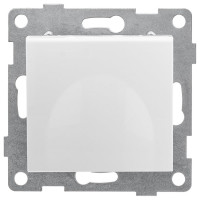 Розетка GUSI ELECTRIC Bravo 1-ой с/з с з/ш и крышкой, СУ, 16А, 250В, белый С10Р91-001