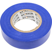 Изоляционная лента STEKKER 0,13x19 мм, 20 м, синяя INTP01319-20 32840