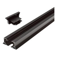 Однофазный шинопровод для трековых светильников FERON черный, 1м CAB1003 10340