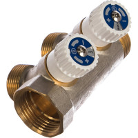 Распределительный коллектор STOUT 1, 2 отвода 3/4ЕК SMB 6851 013402 RG008S37S7JS9T