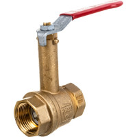 Шаровой кран с удлиненным штоком RUB MILANO 1 DN25 PN30, ВР-ВР, S.96, ручка S96F00
