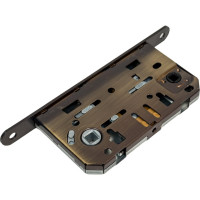 Сантехническая магнитная защелка с пластиковой ответной планкой Ренц бр.ант INLBM 5096 pl AB