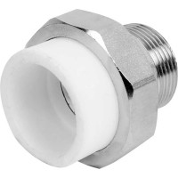 Комбинированная муфта РОСТерм РАЗ.РАСТР.ПП D40х1.1/4 НР coupcombsplrasPPR40-1.1/4out