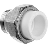 Комбинированная муфта РОСТерм РАЗ.РАСТР.ПП D20х3/4 НР coupcombsplrasPPR20-3/4out