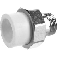 Комбинированная муфта РОСТерм РАЗ.РАСТР.ПП D25х3/4 НР coupcombsplrasPPR25-3/4out