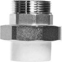 Комбинированная муфта РОСТерм РАСТР.ПП D32х1.1/4 НР coupcombsplrasPPR32-1.1/4out