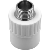 Комбинированная муфта РОСТерм ПП D25х1/2 НР coupcombPPR25-1/2out