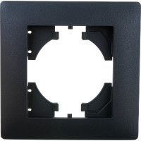 Рамка GUSI ELECTRIC Bravo 1-местная, цвет графит С1010-010