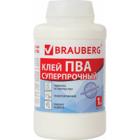 Суперпрочный клей ПВА BRAUBERG 1 кг 600984
