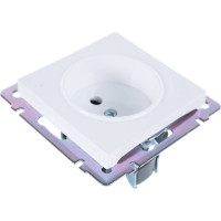 Розетка Smartbuy без заземления 10А белая Нептун SBE-05w-16-S1-N