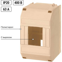 Бокс TDM ELECTRIC КМПн 1/4 для наружной установки IP20 ЭКО сосна инд. штрихкод SQ0907-0502