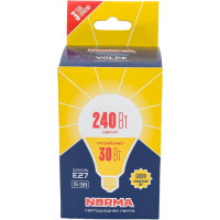 Светодиодная лампа Volpe LED-A95-30W/3000K/E27/FR/NR Форма "A", матовая Серия Norma UL-00005604