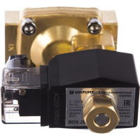 Клапан электромагнитный BOX-20 3/4" (нормально открытый) Unipump 10885