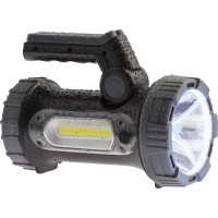 Прожекторный фонарь ЭРА PA703 10W, SMD, боковой COB, литиевый аккумулятор, 3000мА Б0041472