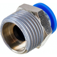 Фитинг для пластиковых трубок (10 мм; 1/2М) ROCKFORCE RF-SPC10-04(2107)