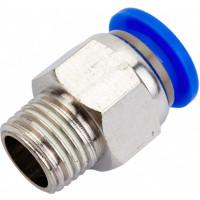 Фитинг для пластиковых трубок (10 мм; 1/4М) ROCKFORCE RF-SPC10-02(2105)