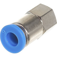 Фитинг для пластиковых трубок (6 мм; 1/8F) ROCKFORCE RF-SPCF06-01(2123)