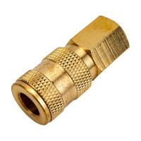 Пневматический быстроразъем с клапаном Rockforce внутренняя резьба 3/8" в держателе RF-BSE1-3SF(1740)