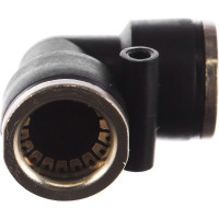 Фитинг угловой для пластиковых трубок (12 мм) ROCKFORCE RF-SPV12(2341)