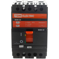 Автоматический выключатель TDM ELECTRIC ВА88-32 3Р 100А 25кА SQ0707-0008