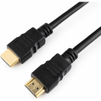 Кабель Cablexpert HDMI 19M/19M, v2.0, медь, позол.контакты, экран, 1.8м, черный, пакет, CC-HDMI4-6
