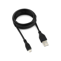 Кабель Cablexpert USB 2.0 Pro AM/microBM 5P, 1.8м, экран, черный, пакет CCP-mUSB2-AMBM-6