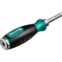 Ударная отвертка KRAFTOOL Impact, стержень из CrMo стали, 250034-3