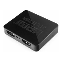 Каскадируемый разветвитель Cablexpert HDMI HD19F/2x19F 1 компьютерный 2 монитора Full-HD 3D 1.4v, DSP-2PH4-03