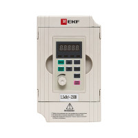Преобразователь частоты EKF 1,5/2,2кВт 1х230В VECTOR-100 PROxima VT100-1R5-1B