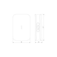 Электрический бытовой дверной звонок Elektrostandard DBQ19M WL 36M IP44 черный a044638