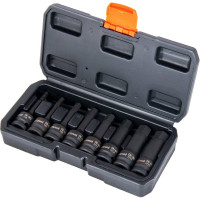 Набор головок ударных 1/2" HEX L 78 мм, H6-H19, 8 шт. AV Steel AV-724408