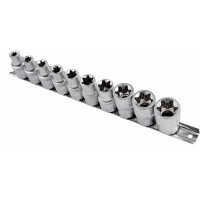 Набор головок Е-типа 1/2", Е8-Е24, 10 шт. AV Steel AV-523410