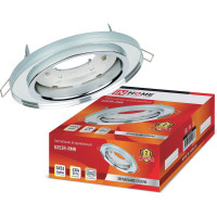 Встраиваемый зеркальный светильник IN HOME GX53R-RMR-glass под GX53 КРУГ СТЕКЛО 230B 4690612014081
