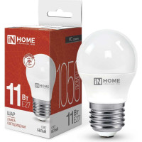 Светодиодная лампа IN HOME LED-ШАР-VC 11Вт 230В Е27 4000К 1050Лм 4690612020617