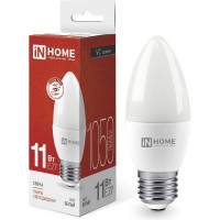Светодиодная лампа IN HOME LED-СВЕЧА-VC 11Вт 230В Е27 4000К 1050Лм 4690612020495
