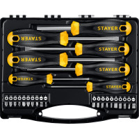 Набор отверток с насадками STAYER Hercules-K27 27 предметов 25827