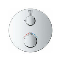 Термостат для душа с переключателем на 2 положения GROHE Grohtherm верхний и ручной душ 24076000